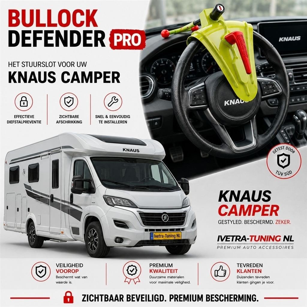 Stuurslot Camper | Stuurlock Camper, Enlèvement ou Envoi, Neuf