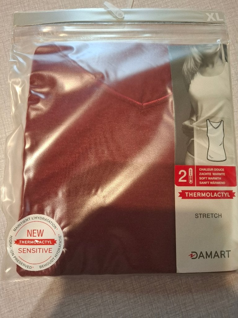 Onderhemdje Damart maat xl (nieuw), Damart, Ophalen of Verzenden, Rood, Overige typen