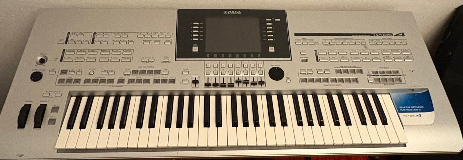 Yamaha Tyros 4, Muziek en Instrumenten, Keyboards, Zo goed als nieuw, 61 toetsen, Yamaha, Ophalen