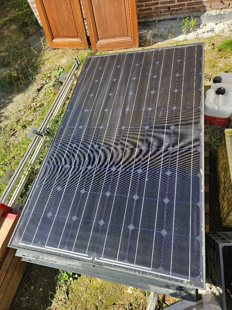 Zonnepanelen Atersa A-245M, Doe-het-zelf en Bouw, Ophalen, Gebruikt, Paneel, 200 wattpiek of meer