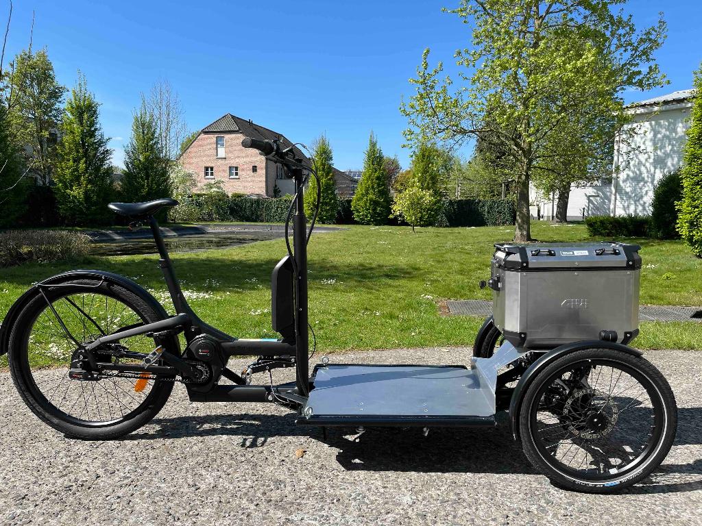 Tricycle inclinable pour vélo cargo électrique HNF Nicolai, Vélos & Vélomoteurs, Enlèvement, Comme neuf, HNF Nicolai