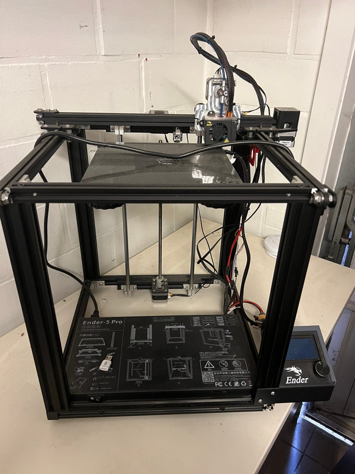 Ender 5 pro, Ophalen, Gebruikt, Filament