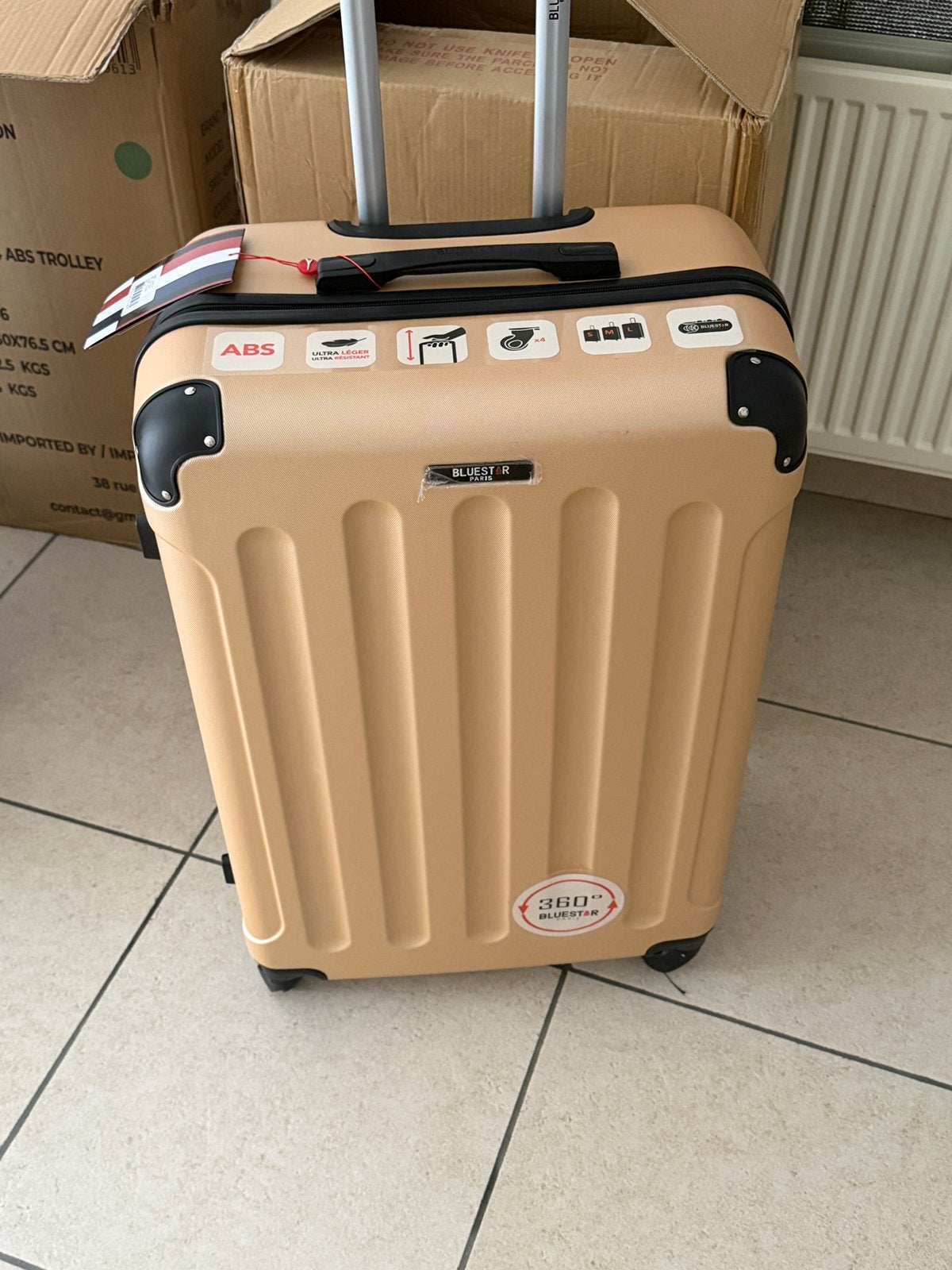 Mooie trolley/ valies/ koffer, Handtassen en Accessoires, Koffers, Ophalen, Zo goed als nieuw