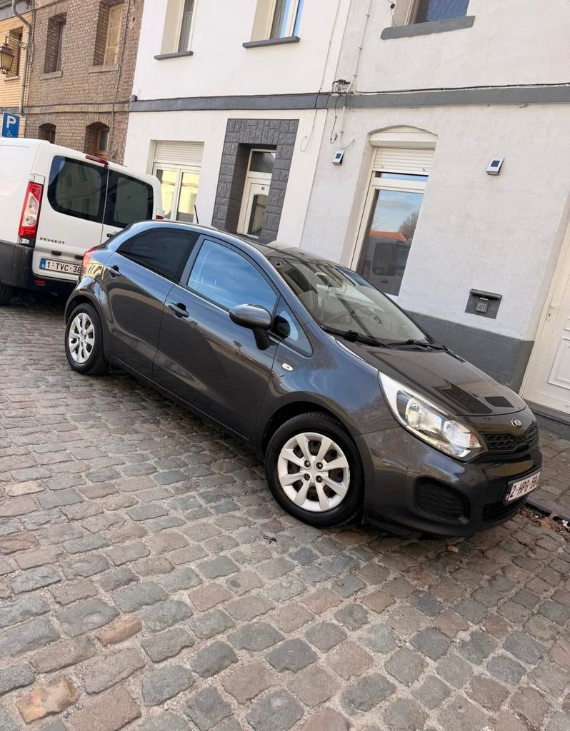 Kia rio 1.1 CRDI 2014 a 182000km, Achat, Noir, 5 portes, Diesel