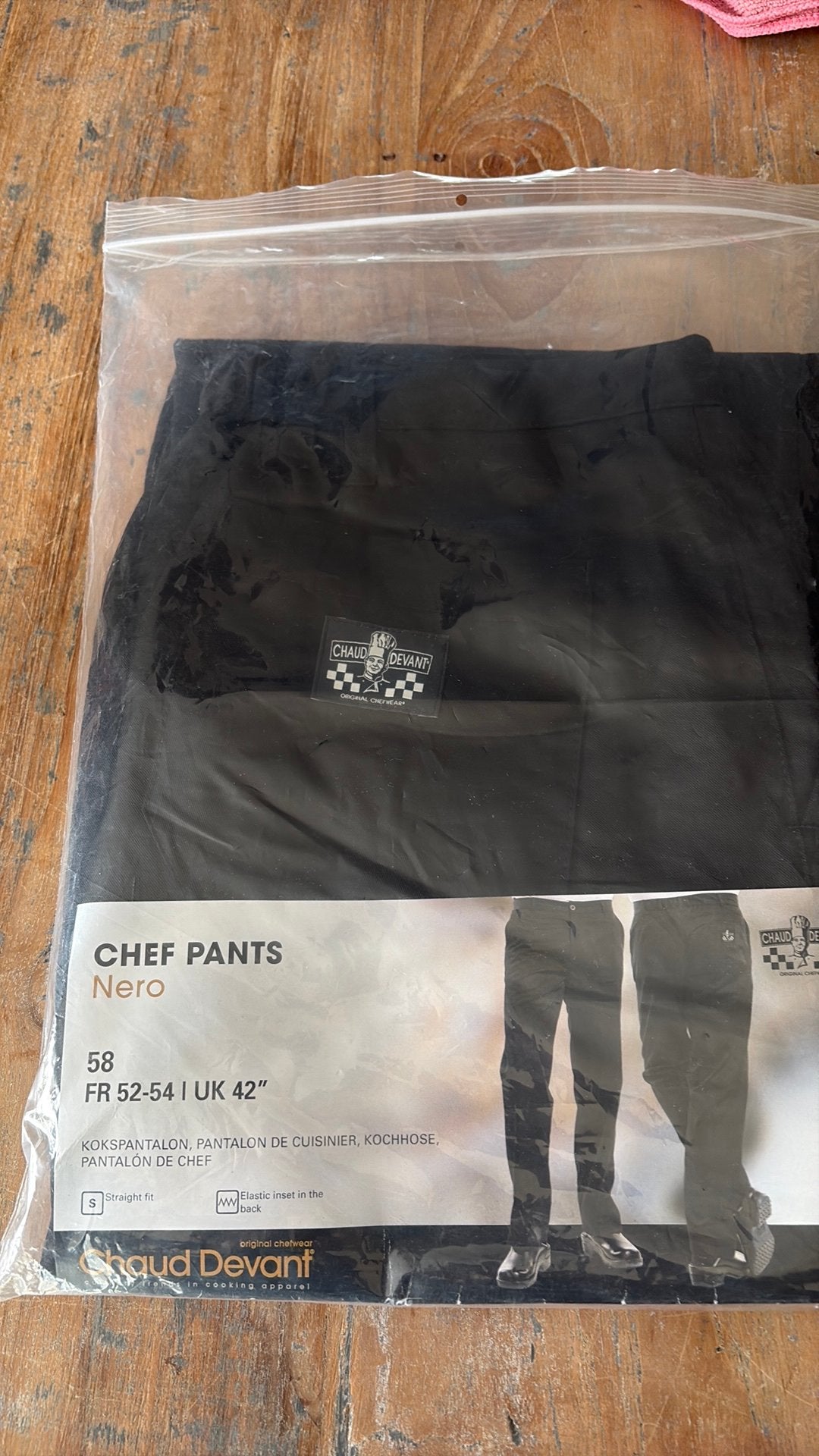Koksbroek Chaud Devant Nero M:58, Kleding | Heren, Broeken en Pantalons, Ophalen of Verzenden, Nieuw, Maat 56/58 (XL), Zwart