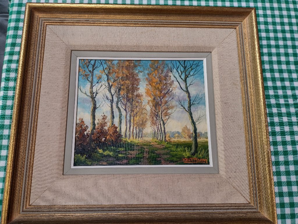 schilderijen, Ophalen, Gesigneerd, Bloemen