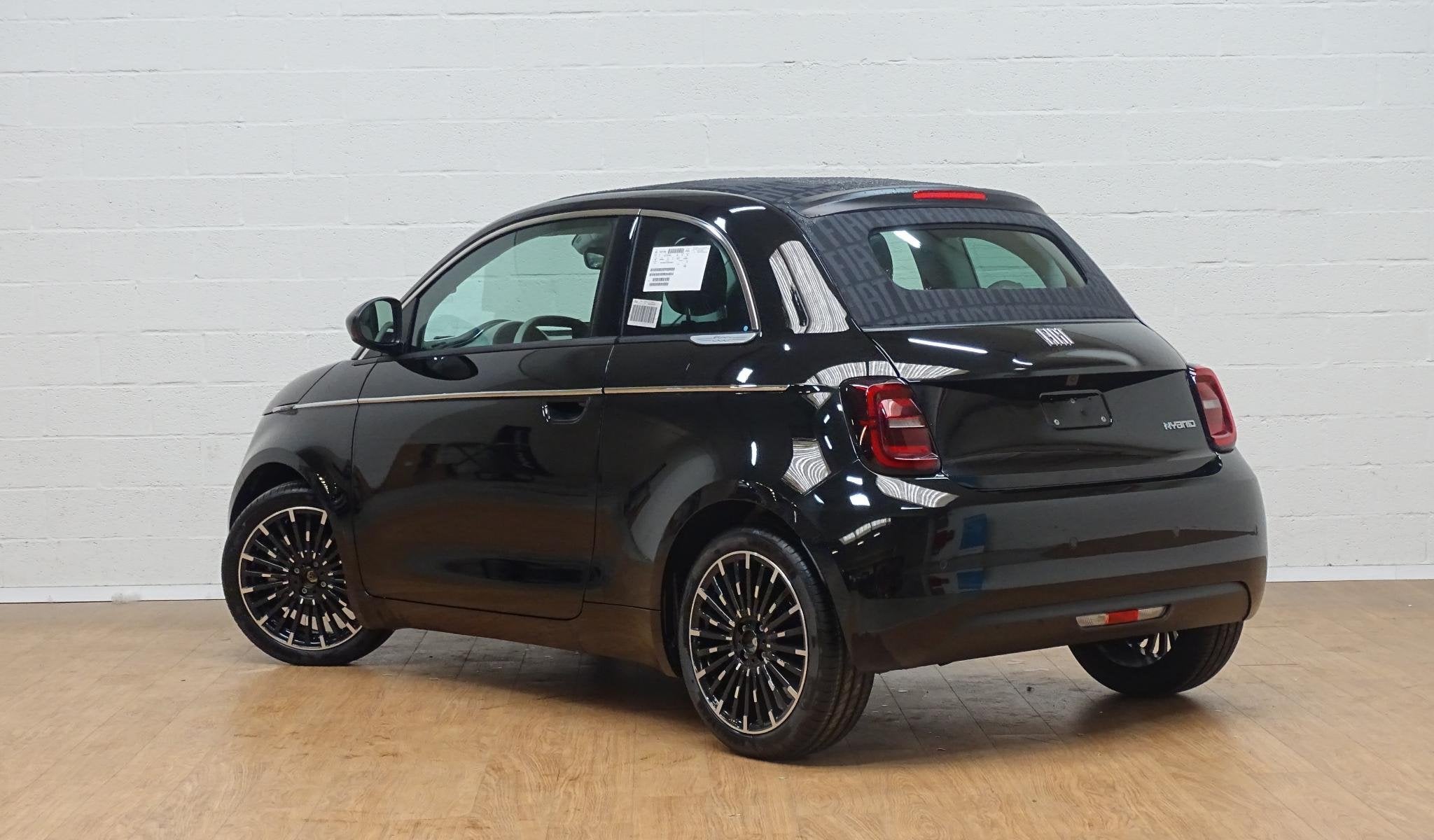 Fiat 500C 1.0 Hybrid LA PRIMA cabrio, Auto's, Voorwielaandrijving, 4 zetels, Stof, Gebruikt