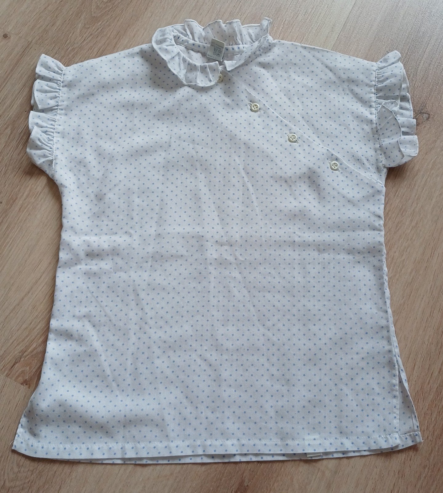 Chemisier vintage, fille 8 ans, Enfants & Bébés, Enlèvement ou Envoi, Utilisé, Fille, Chemise ou À manches longues