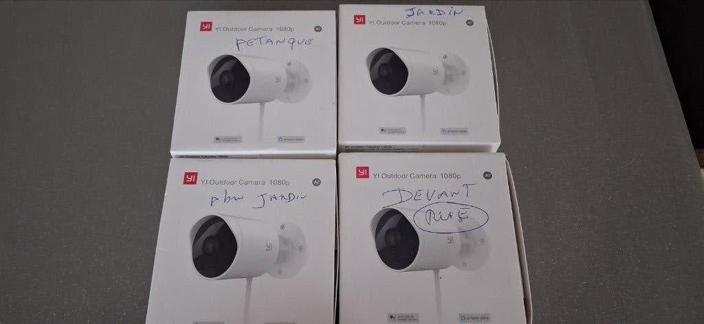 4 caméras de surveillance neuves, Envoi, Neuf