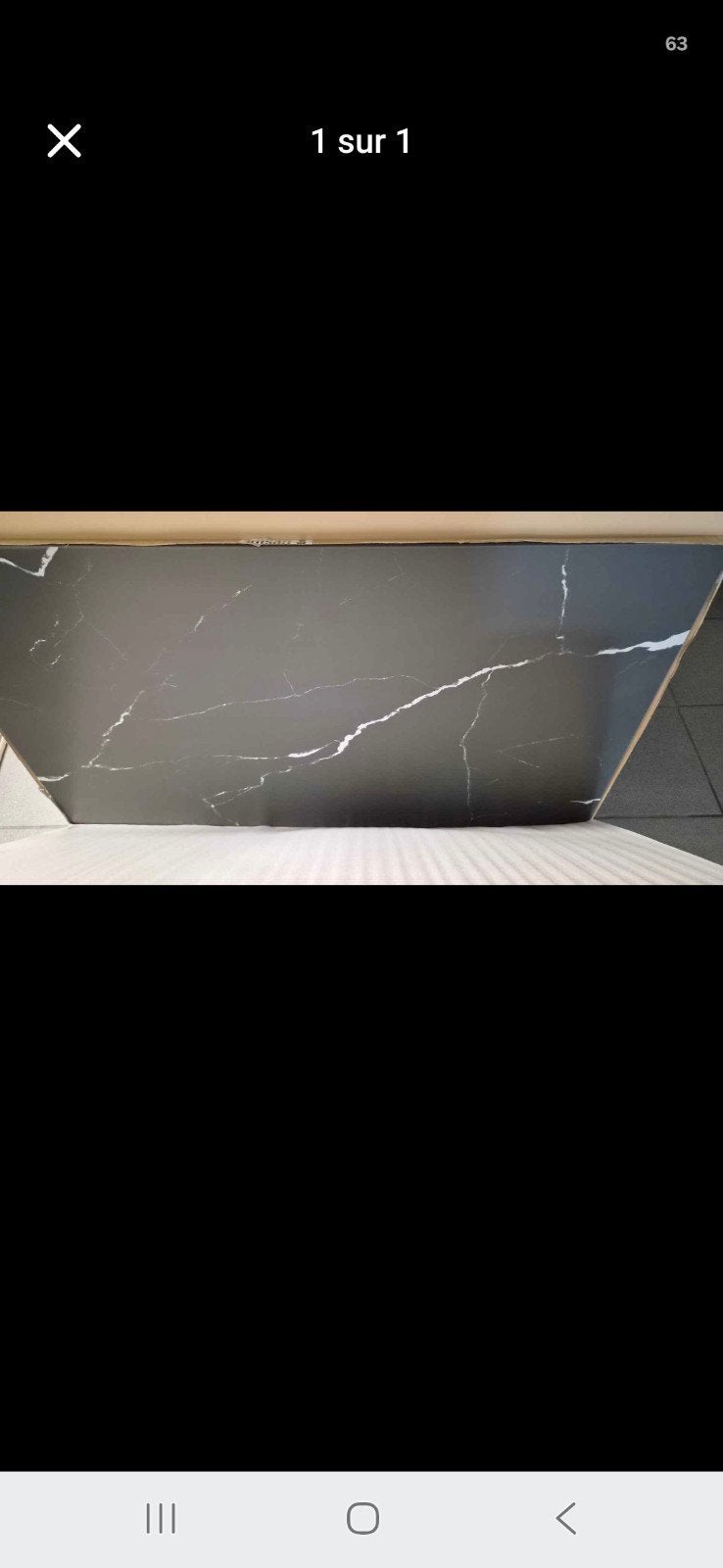 plateau céramique dessus de table tafelblad, Electroménager, Tables de cuisson, Enlèvement, Céramique