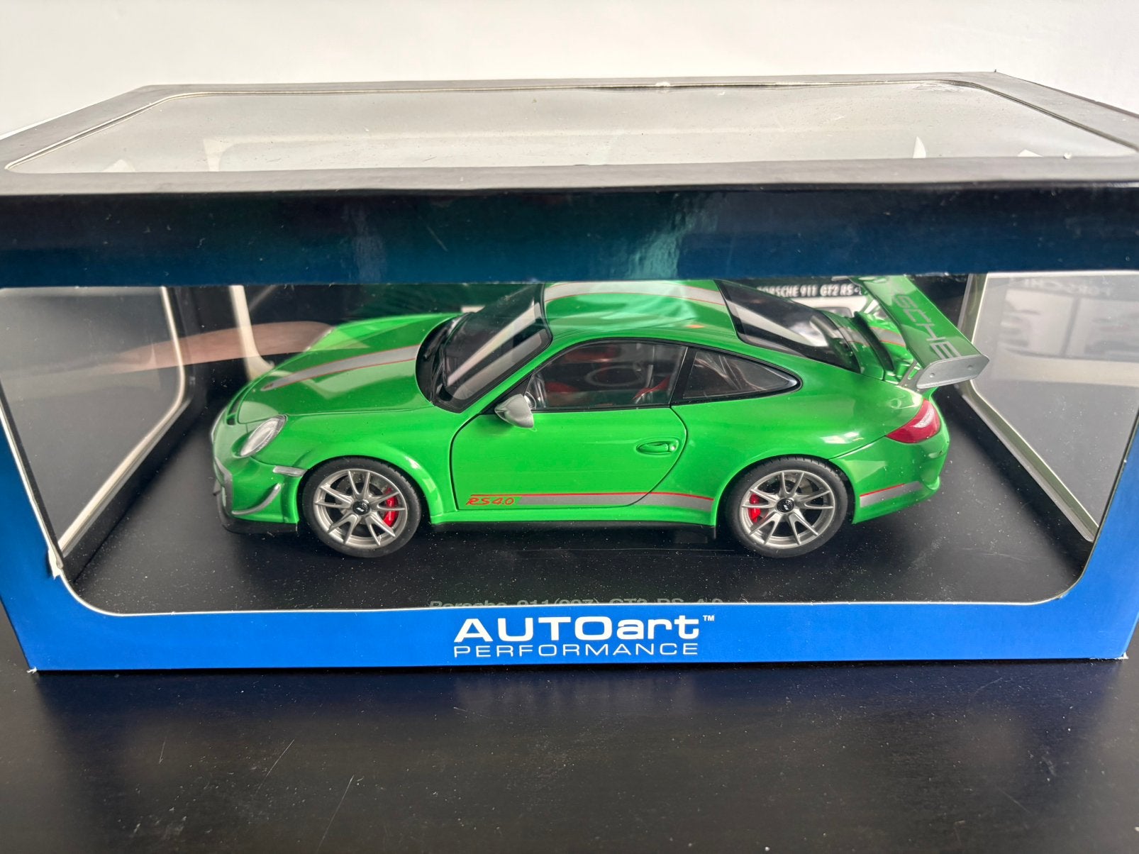 Porsche 997.2 GT3RS 1/18 Autoart, Enlèvement, Comme neuf, Autoart