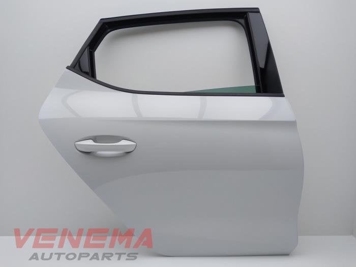 Portière 4portes arrière droite d'un Seat Leon (LS9R), Autos : Pièces & Accessoires, Utilisé, Porte, -, Seat
