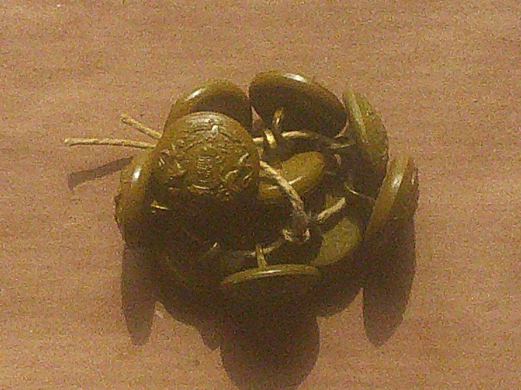 Boutons britanniques/anglais de 18mm en matériau composite, Verzenden, Landmacht, Embleem of Badge