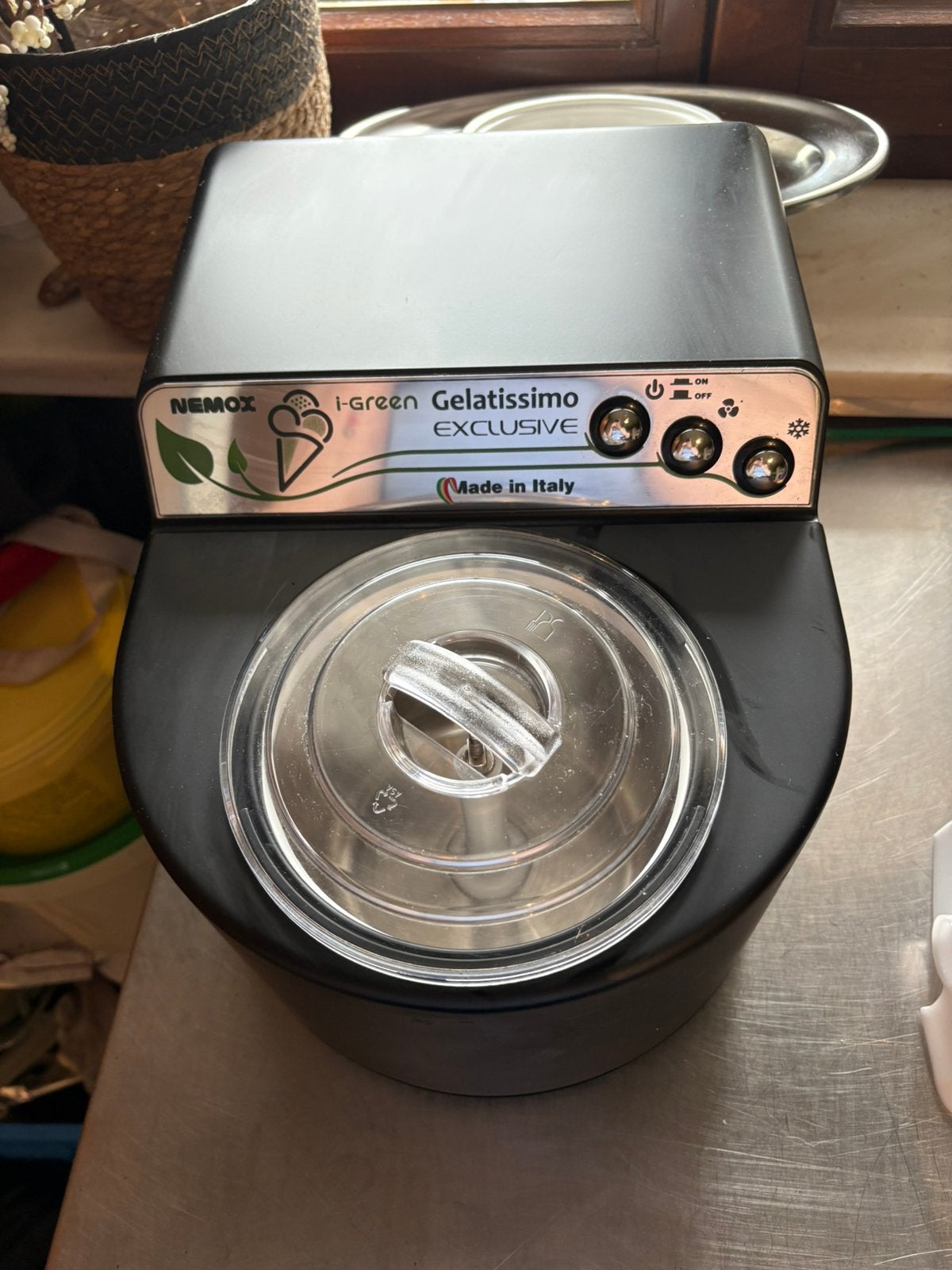 Nemox i-green Gelatissimo exclusive, Enlèvement, Comme neuf