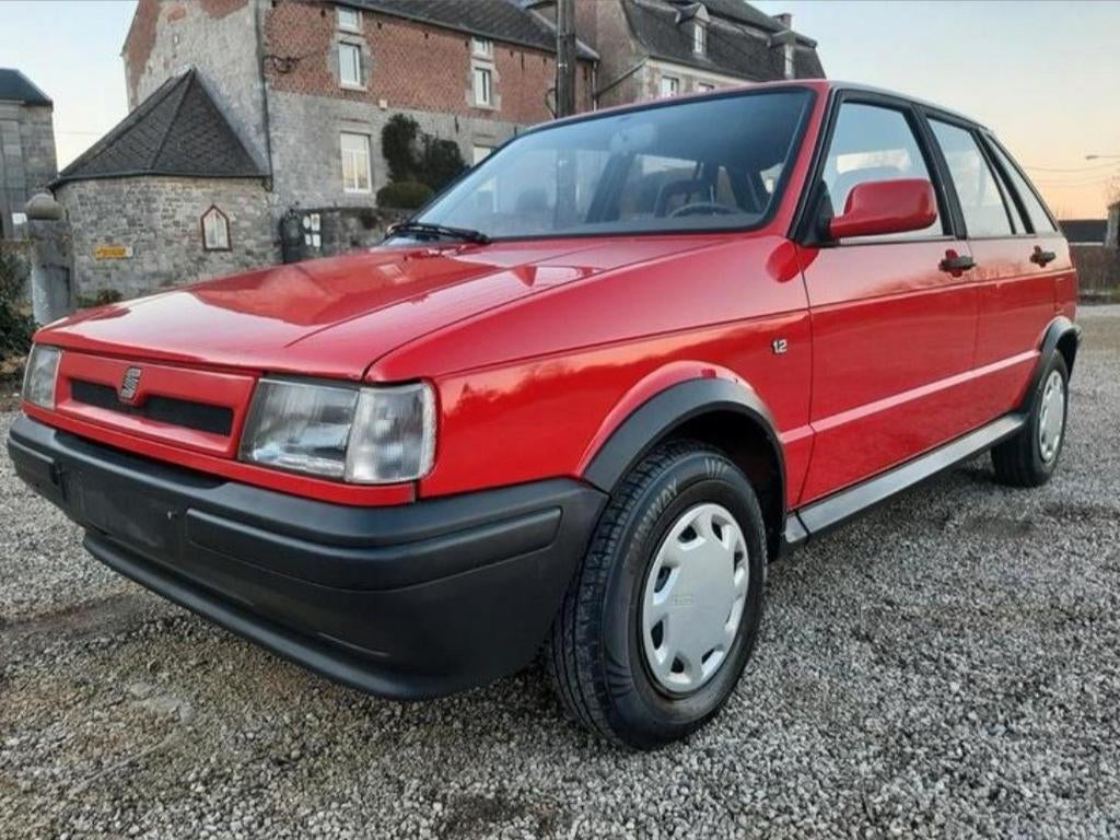 Seat Ibiza série "Système Porsche" oldtimer impeccable, Autos, Rouge, Achat, Boîte manuelle, Ibiza