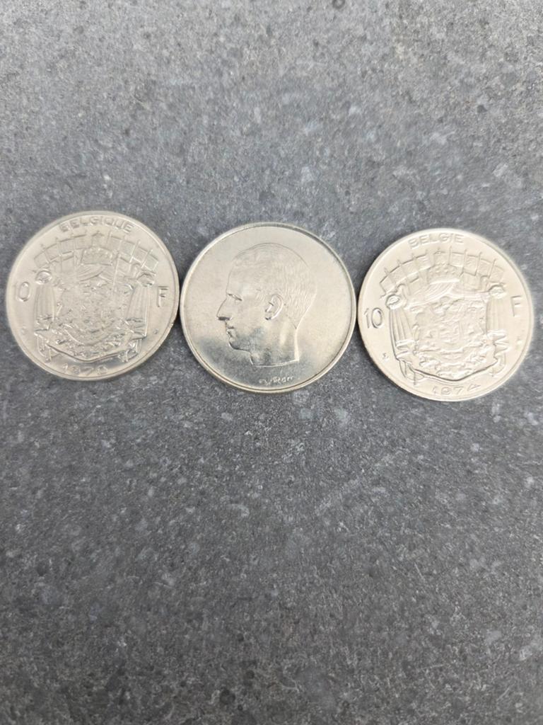 Belgische 10frank munten, Postzegels en Munten, Munten | België, Ophalen of Verzenden