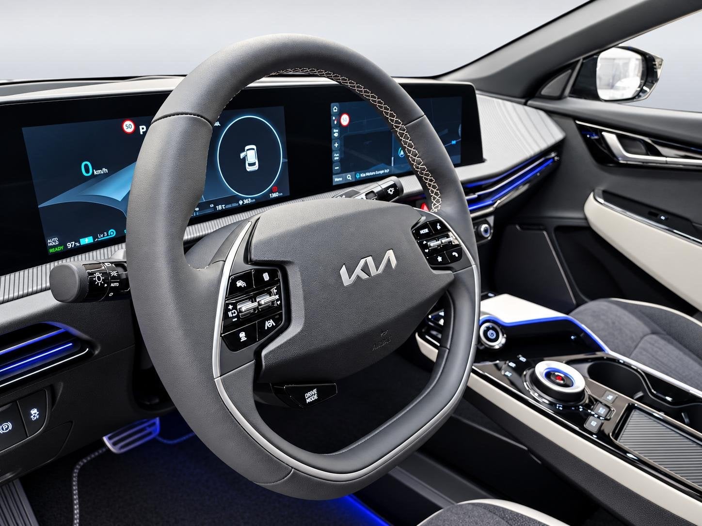 Kia Ev6 GT-Line 77.4kWh RWD (automatique), Autos, Achat, Entreprise, Entretenue par le concessionnaire, Noir