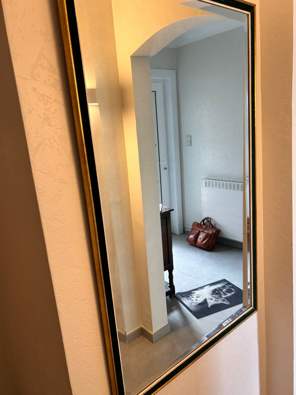 Miroir, Maison & Meubles, Comme neuf, Enlèvement, 100 à 150 cm, Rectangulaire