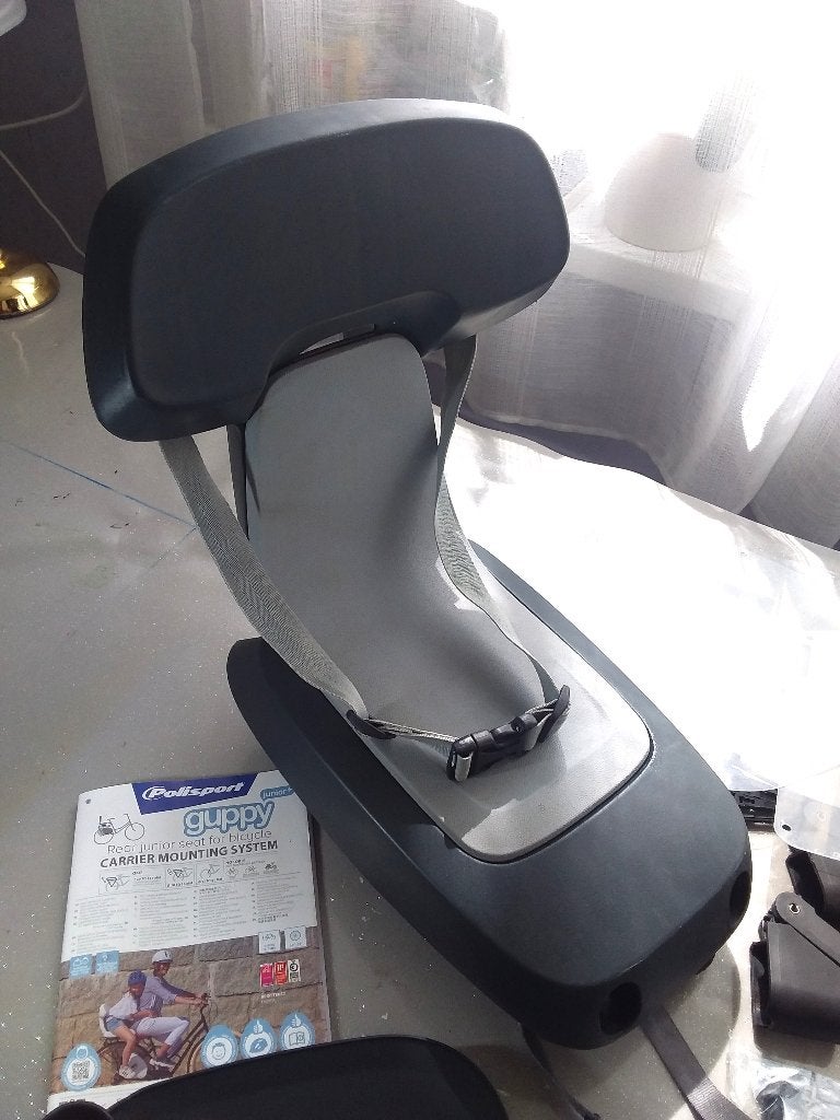 siège enfant pour arrière de vélo, Vélos & Vélomoteurs, Accessoires vélo | Sièges de vélo, Comme neuf, Siège arrière, 0 à 10 kg