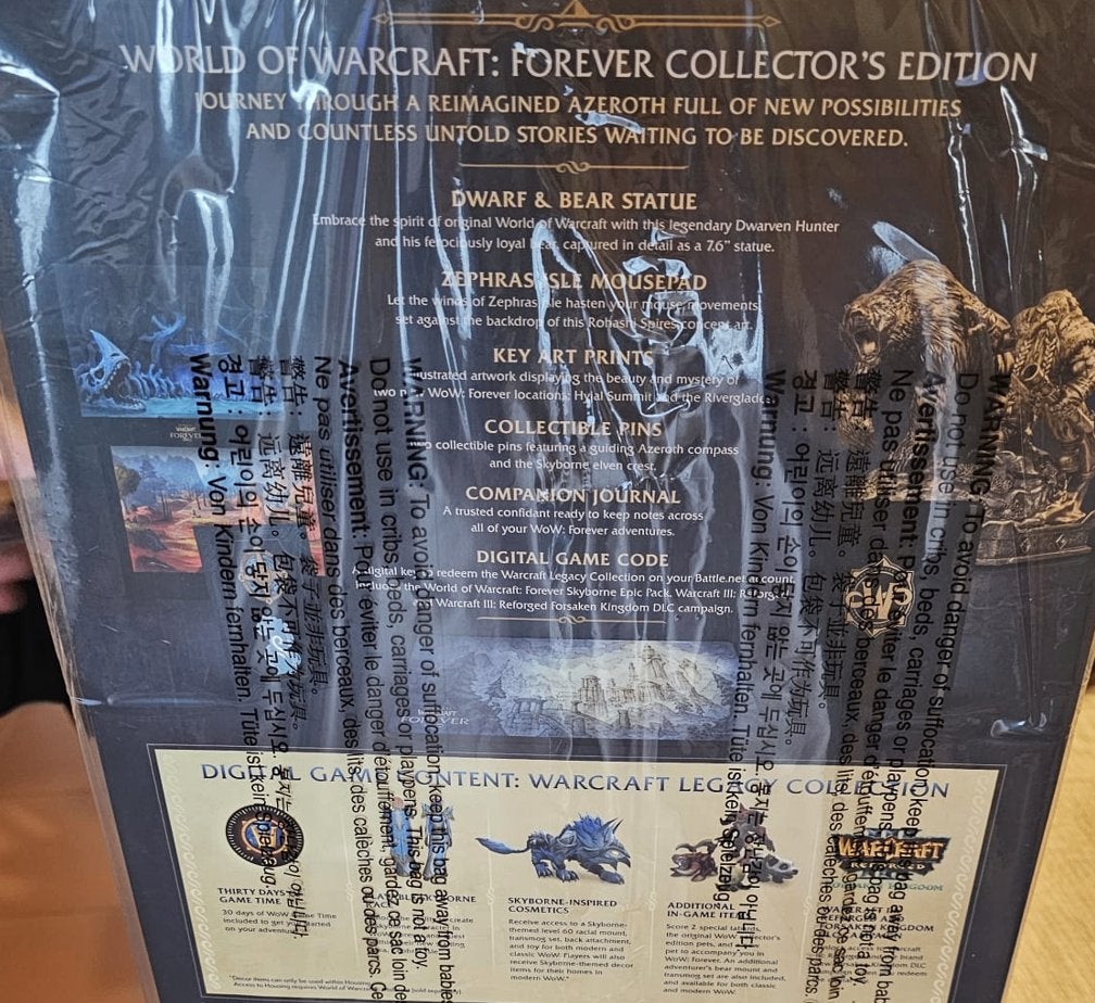 World of Warcraft Forever Collector's Edition NEW SEALED, Games en Spelcomputers, Online, Overige genres, Nieuw, Ophalen of Verzenden