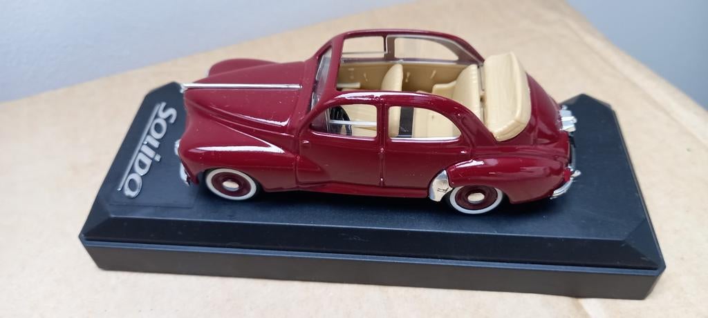 Peugeot 203 cabriolet nieuw Solido, Verzamelen, Zo goed als nieuw