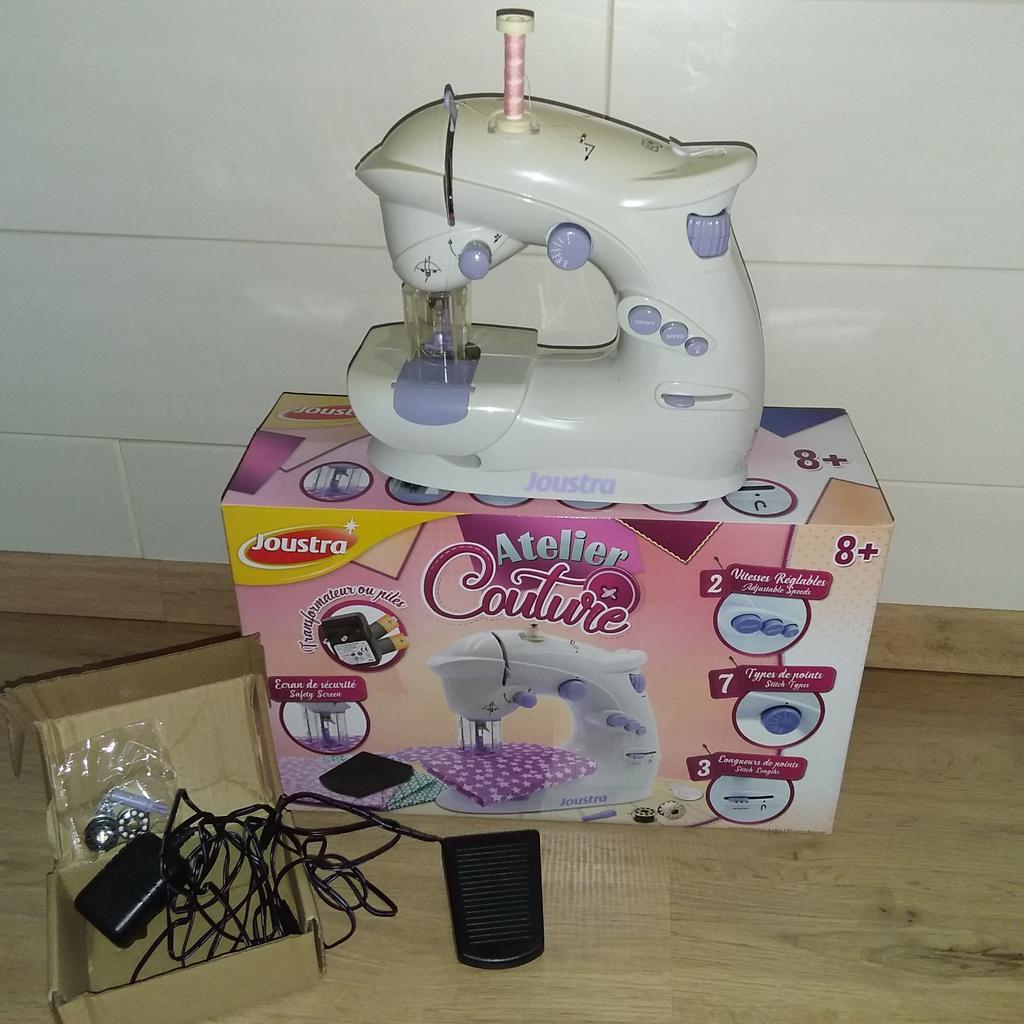 Naaimachine voor kinderen, Ophalen, Naaimachine