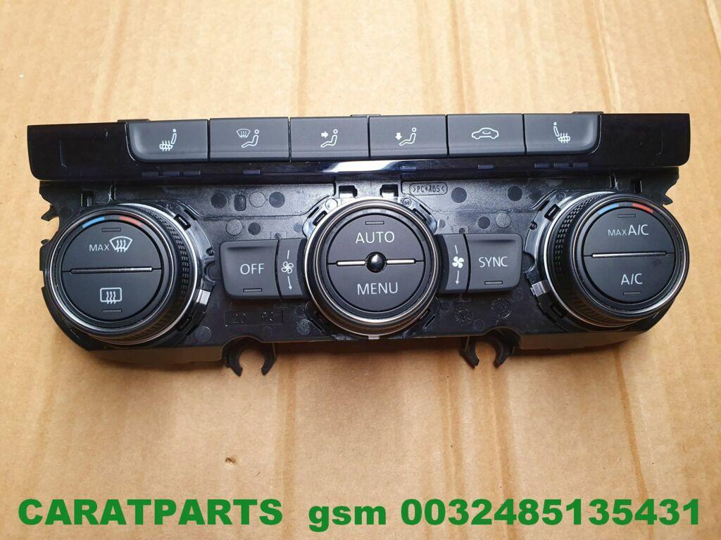 5g0907044bl golf 7 aircopaneel Bedieningspaneel Climatronic, Auto-onderdelen, Gebruikt, Volkswagen, Volkswagen AG, Vw@volkswagen.de