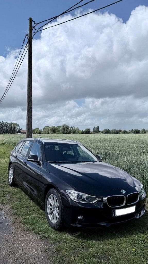 BMW 318d Break, Autos, 100 kW, Achat, Boîte manuelle, Noir