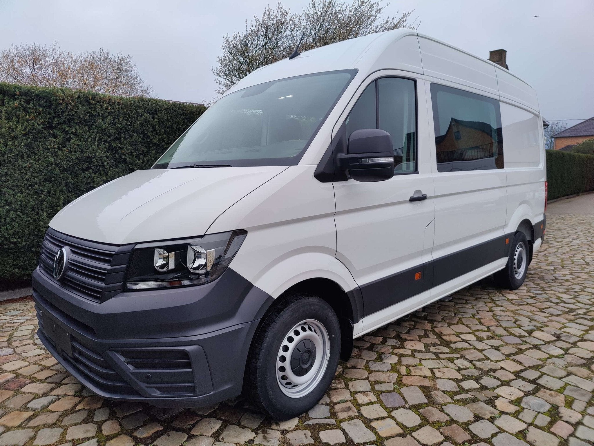 Volkswagen Crafter 2.0 CR TDi L3H3 (EU6d) 7 plaatsen, Auto's, Voorwielaandrijving, 75 kW, Gebruikt, 4 cilinders