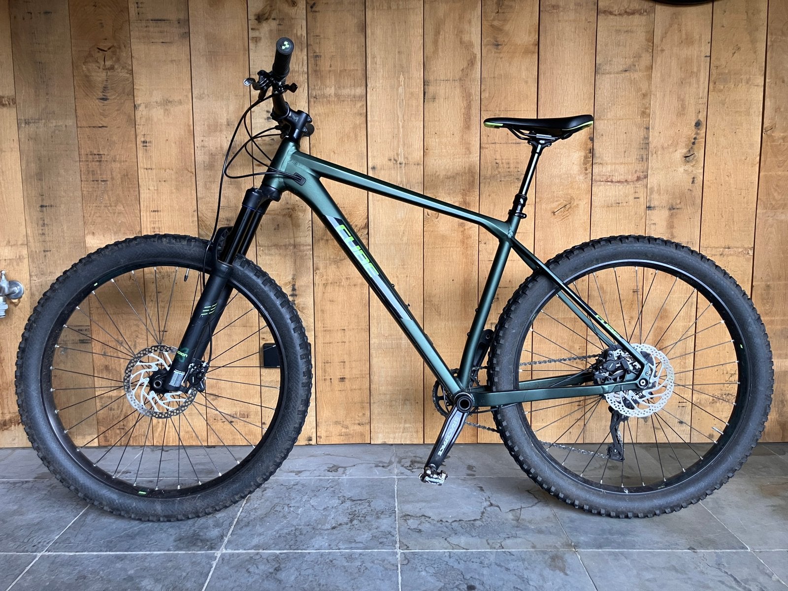 Mountainbike CUBE, Fietsen en Brommers, Fietsen | Mountainbikes en ATB, Gebruikt, Heren, Schijfrem, Ophalen