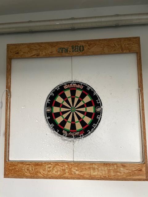 dartsboard winmau, Sport en Fitness, Darts, Ophalen of Verzenden, Gebruikt, Dartbord