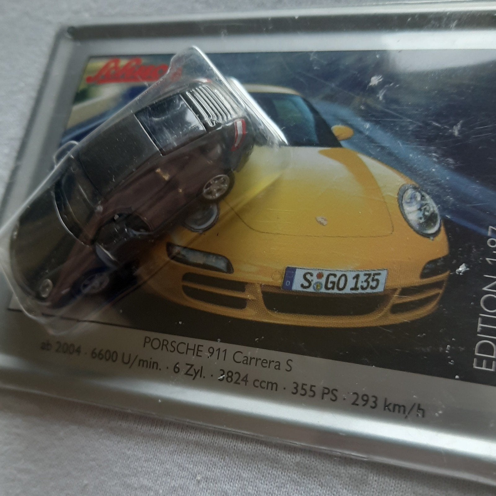 SCHUCO 1:87 EDITION* PORSCHE 911 CARRERA S 2004* MINT/PLAQU, Ophalen, Nieuw, Auto, Schuco