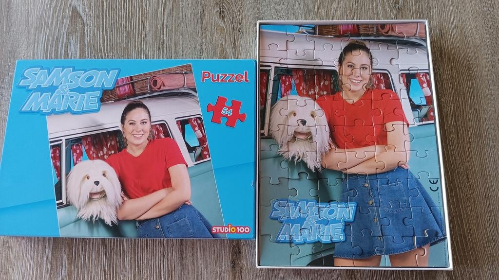 Puzzel samson en marie, Ophalen