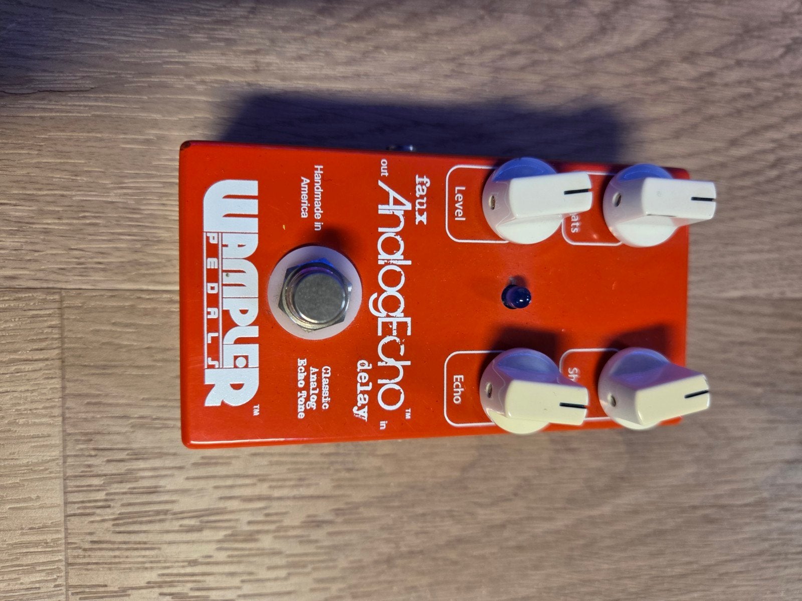 AnalogEcho Faux Delay, Wampler, Muziek en Instrumenten, Ophalen of Verzenden, Nieuw, Delay of Echo