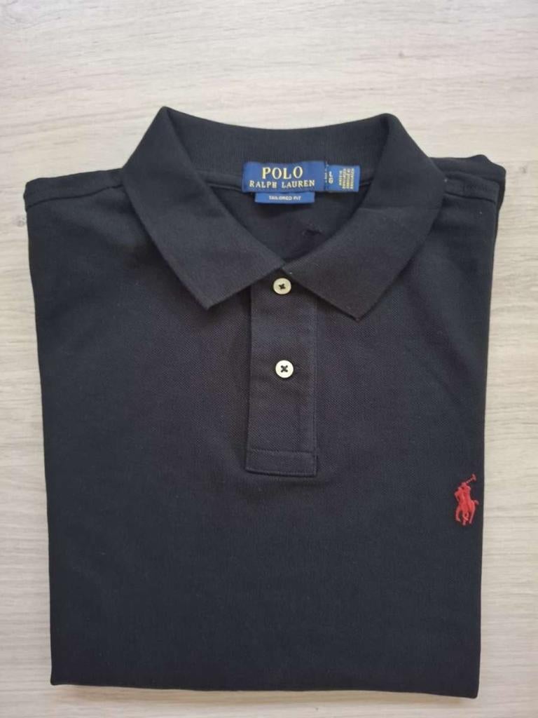 Ralph Lauren polo, Kleding | Heren, Polo's, Ophalen of Verzenden, Zo goed als nieuw, Maat 52/54 (L), Zwart