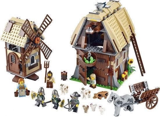 LEGO Castle Kingdoms 7189 Mill Village Raid TOP!!!, Compleet, Lego, Ophalen of Verzenden, Zo goed als nieuw