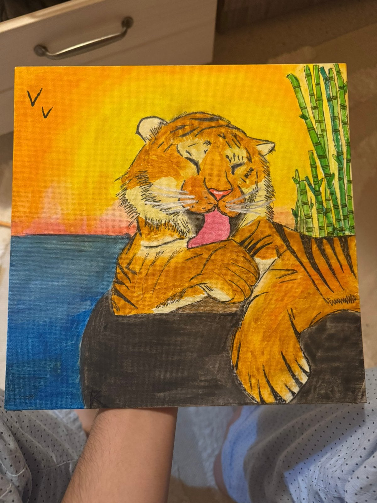 Tiger’s Embrace, Ophalen