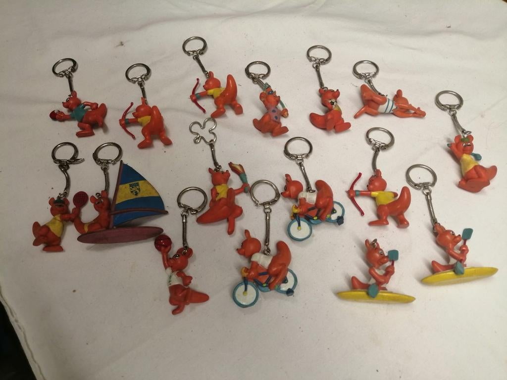 Porte-clés kangourou Walibi pour tous types de sports, Enlèvement