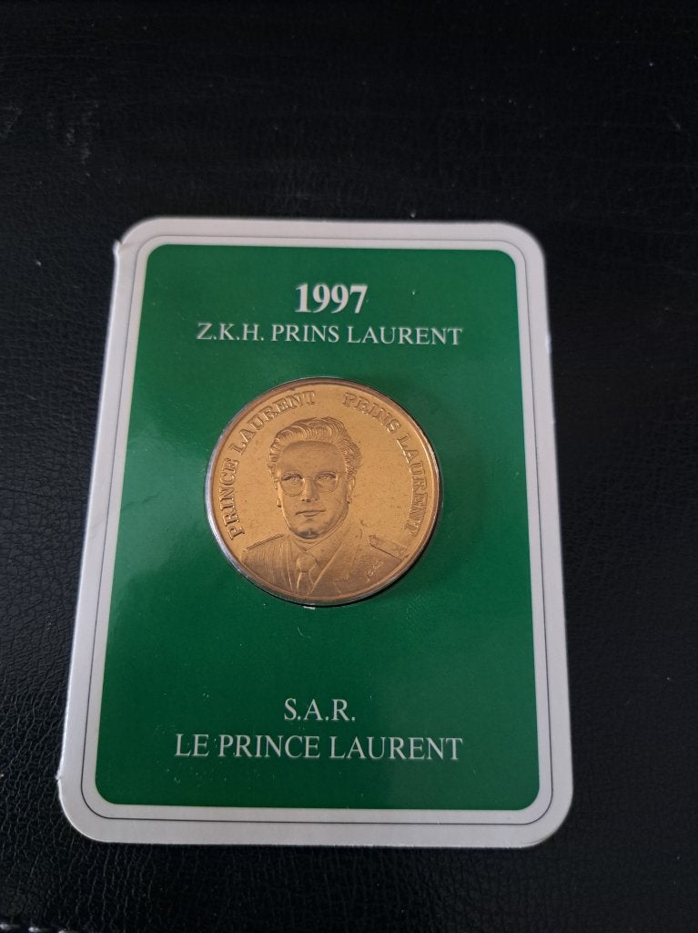 Herdenkingsmunt prins Laurent 1997, Enlèvement ou Envoi, Monnaie en vrac