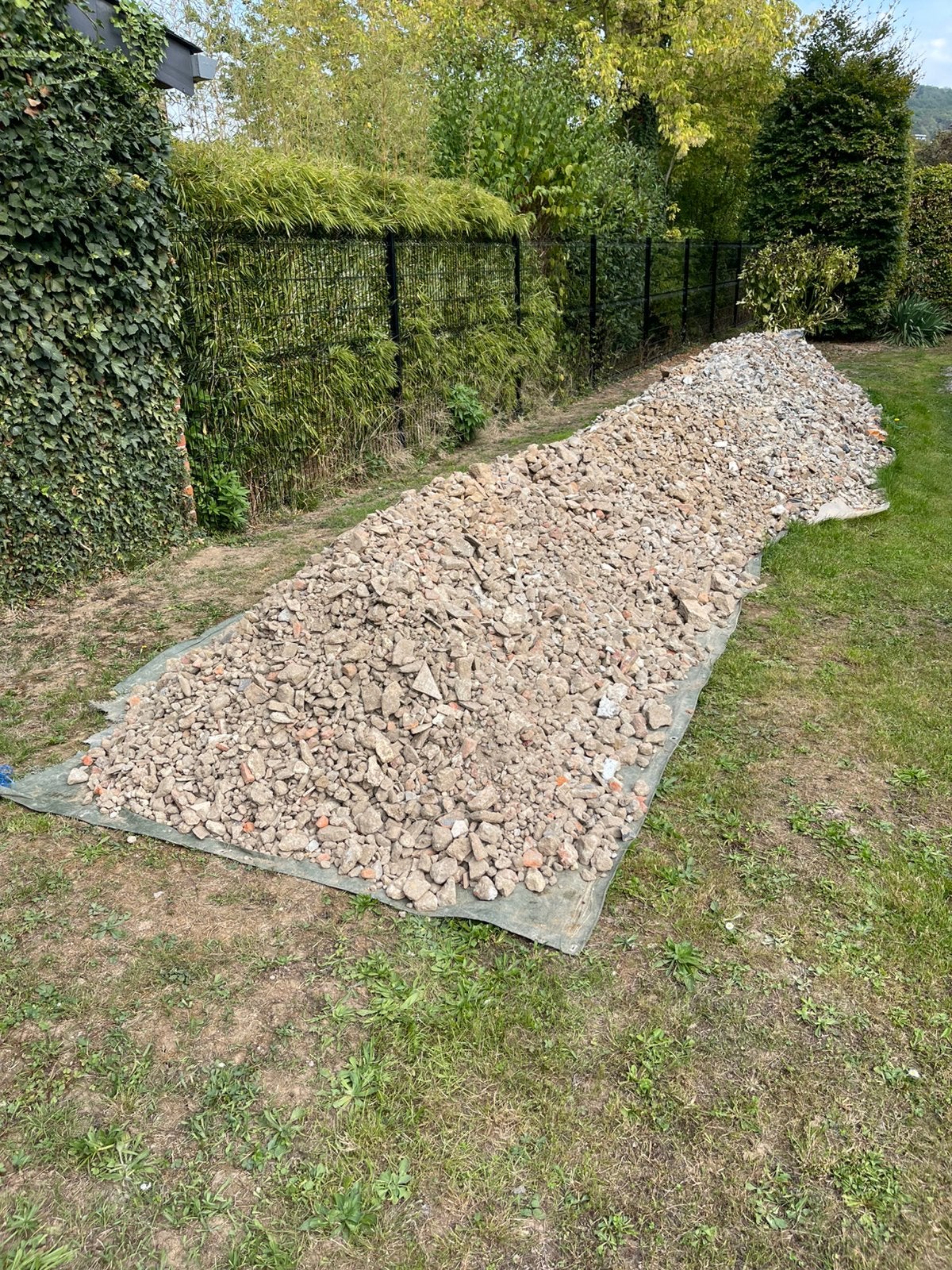 Béton Concassés/Briquaillons/Pierrailles/Bricaillons, Enlèvement, Utilisé, Autres matériaux, Multi couleur