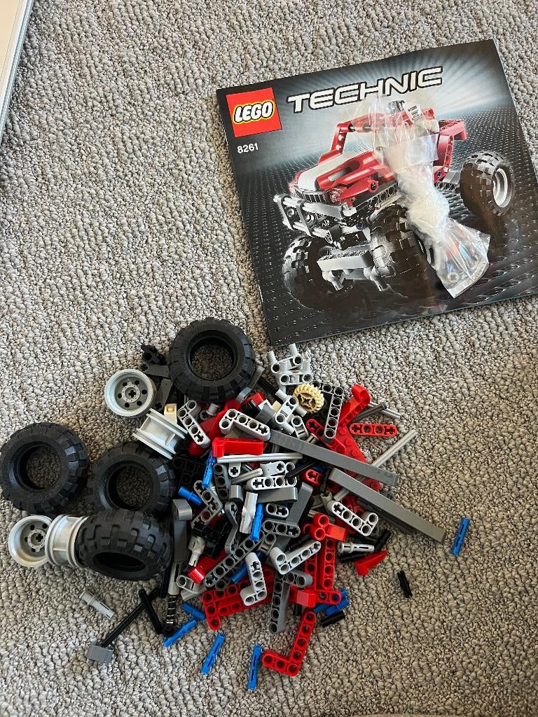 LEGO Technic 8261 — Camion de rallye, Lego, Ensemble complet, Instructions incluses, Comme neuf