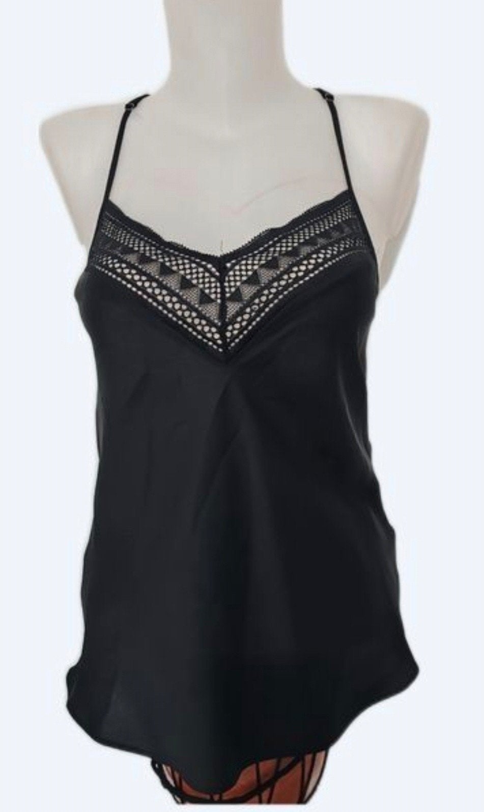 ETAM Top en satin noir taille S, Enlèvement ou Envoi