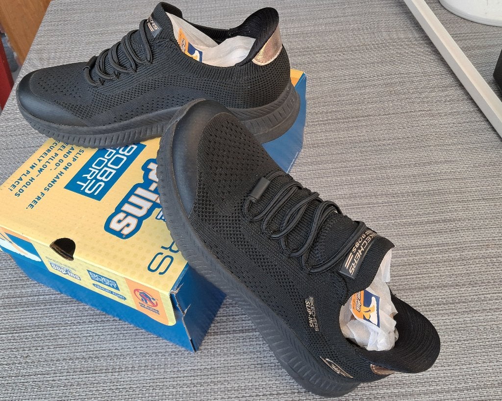 SKETCHERS  slip-ins  maat 36.5, Kleding | Dames, Schoenen, Ophalen of Verzenden, Zo goed als nieuw, Zwart, Sneakers