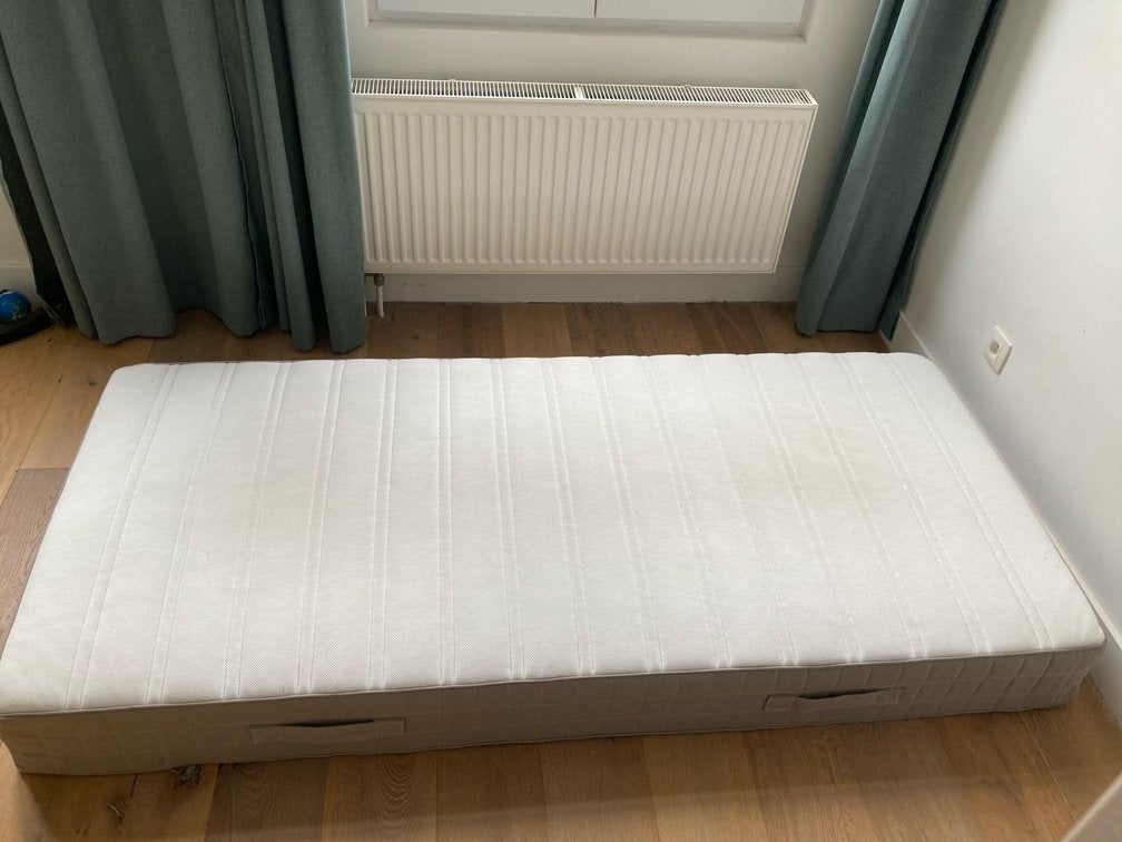 eenpersoonsmatras Ikea Hamarvik, Huis en Inrichting, Ophalen, Gebruikt, 90 cm, Eenpersoons