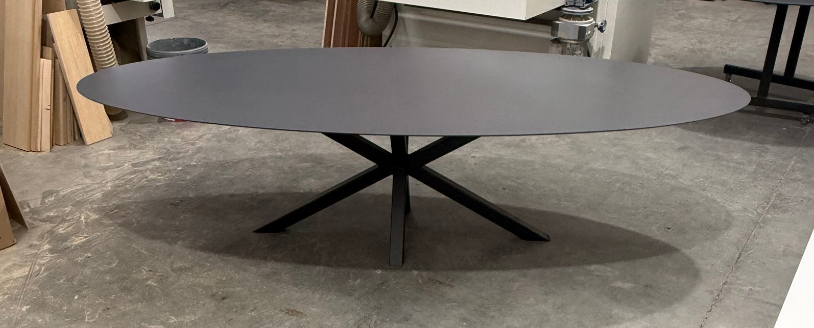 Tuintafel keramiek ovaal, Waregem, Algu design, Nieuw, Ophalen of Verzenden