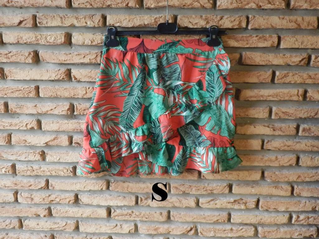 (47)- jupe femme t. 36 rouge verte - coolcat -, Ophalen of Verzenden, Zo goed als nieuw, Coolcat, Maat 36 (S)