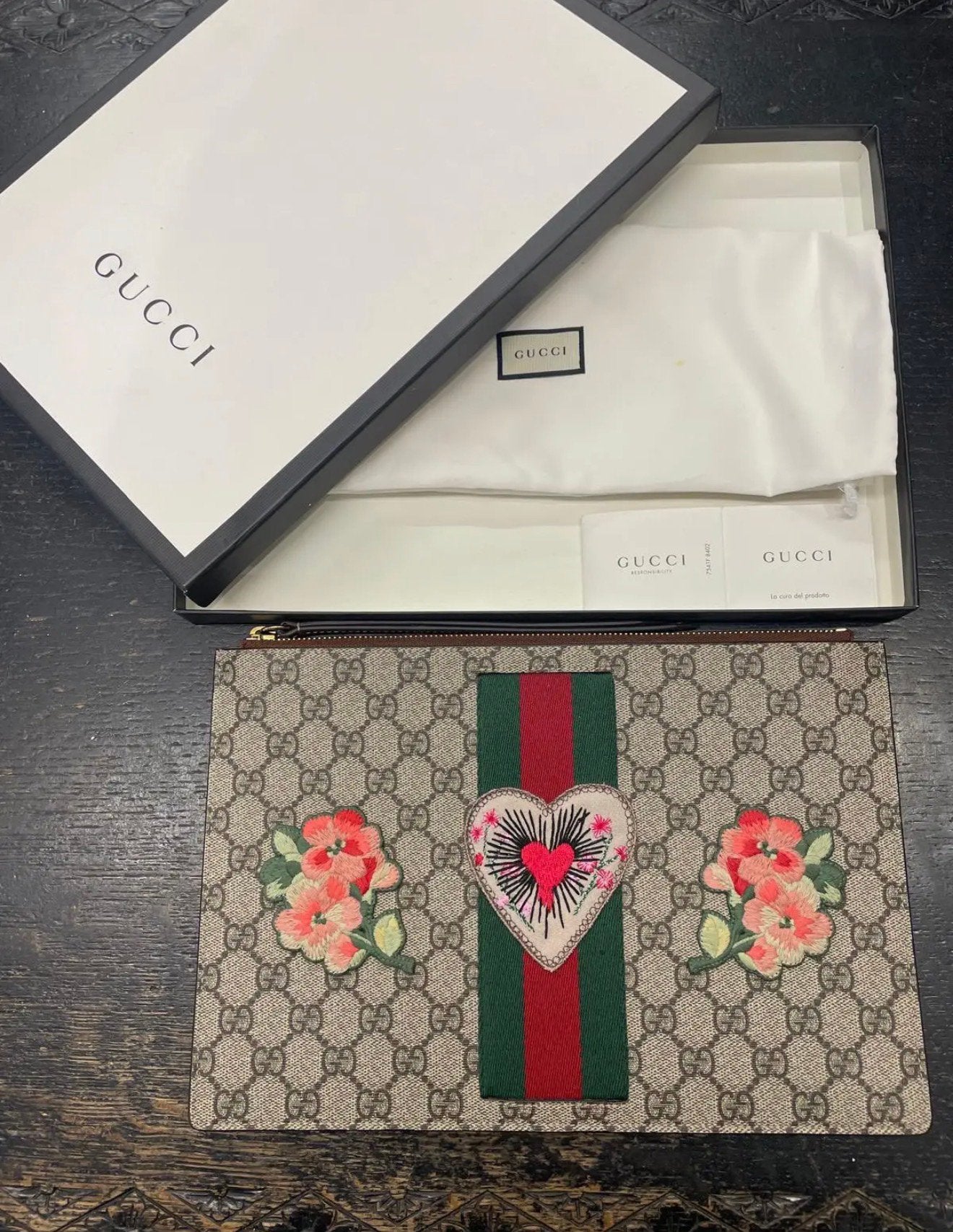 Gucci-toilettas Handtasje  tas bagw sac, Enlèvement ou Envoi, Comme neuf