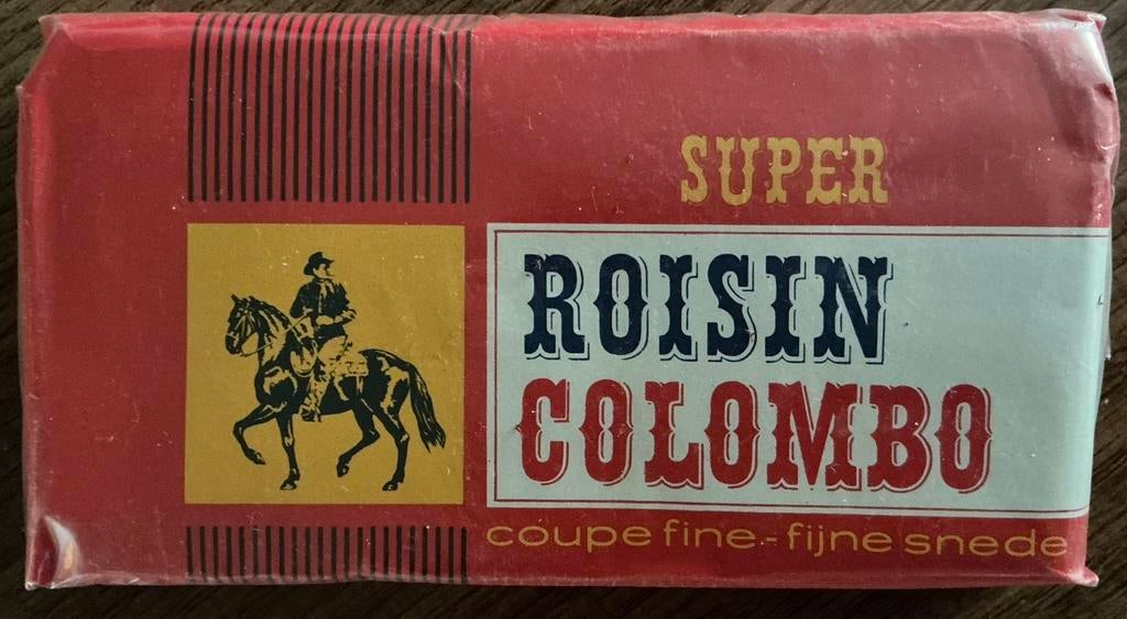 Oude COLOMBO ROISIN F 19.00/TABAKSVERPAKKING, Verzamelen, Ophalen of Verzenden, Zo goed als nieuw, Verpakking