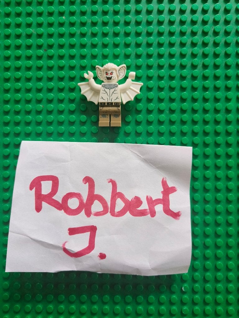LEGO minifiguur man-bat rebirth sho0660, Marvel, Lego, Ophalen of Verzenden, Zo goed als nieuw