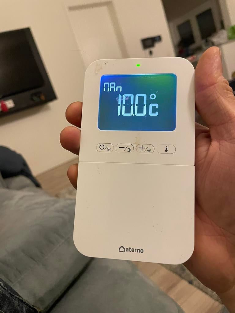 Aterno afstaande bediende, Doe-het-zelf en Bouw, Thermostaten, Ophalen, Slimme thermostaat, Zo goed als nieuw